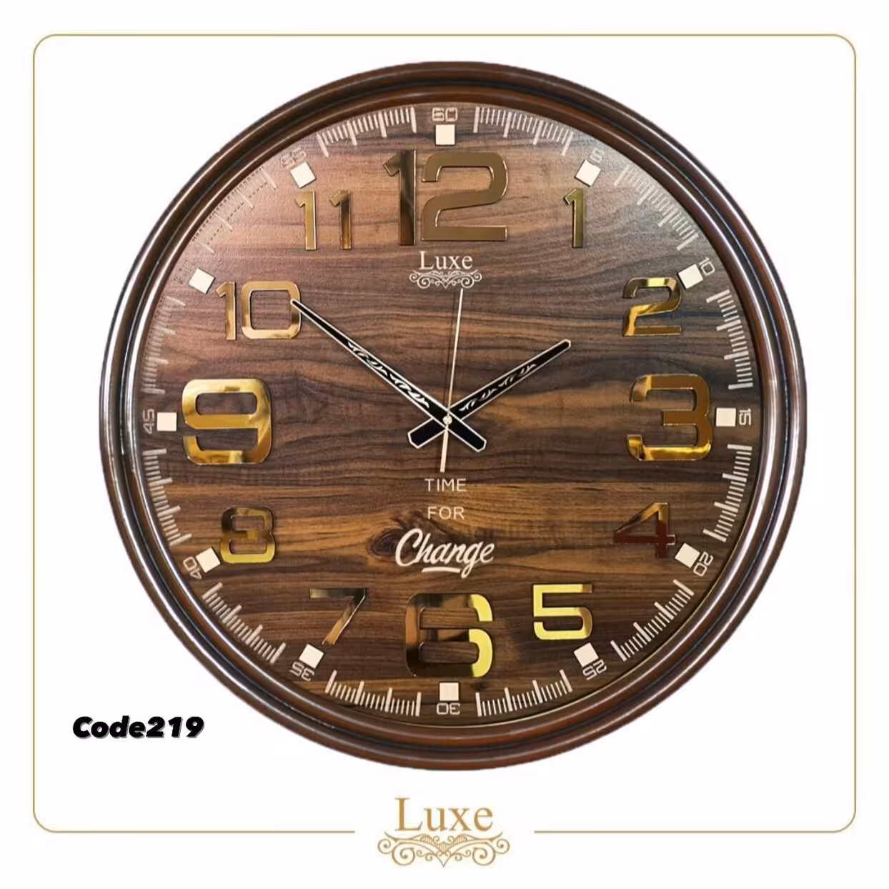 ساعت دیواری لوکس 219