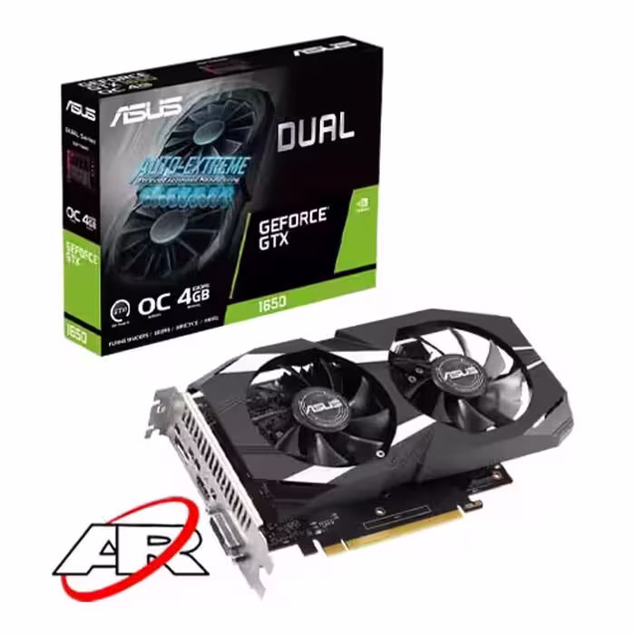 کارت گرافیک ایسوس مدل DUAL-GTX1650-O4GD6-P-V2