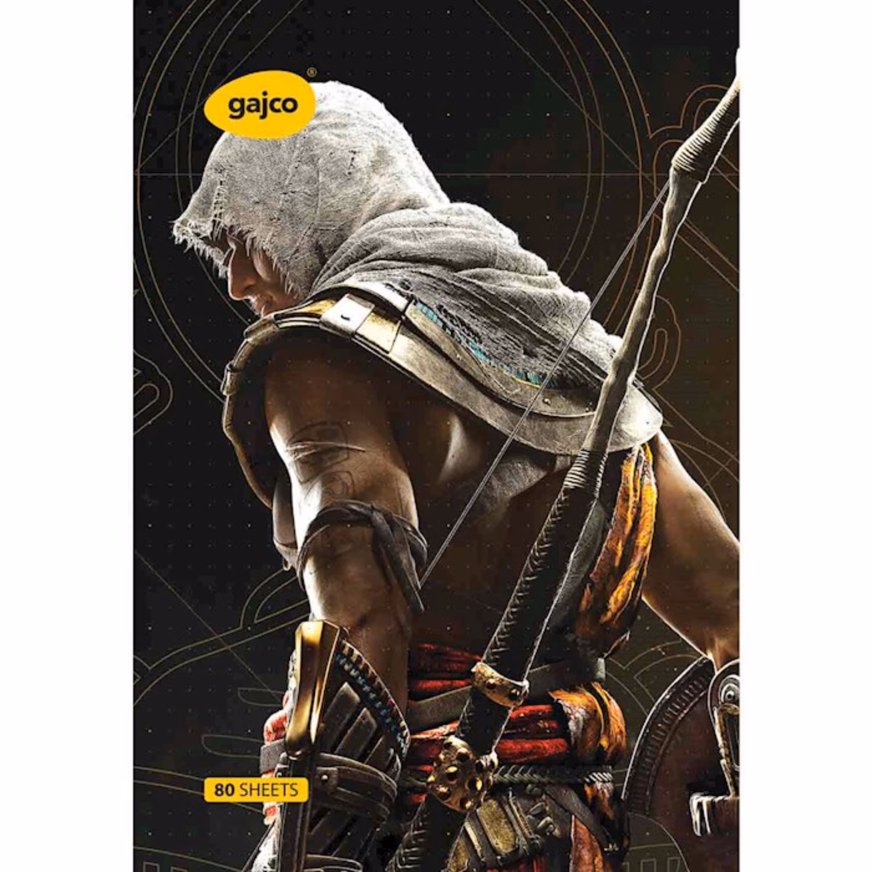 دفتر شکلاتی 80 برگ گاجکو طرح اساسین کرید 