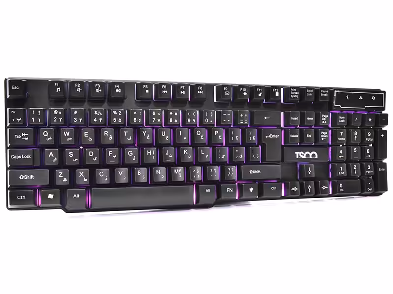 کیبورد حروف فارسی تسکو Tsco TK8029L Keyboard