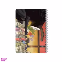 دفترچه یادداشت 80 برگ بامبیلیپ مدل چوبی طرح انیمیشن شهر اشباح کد 1381550