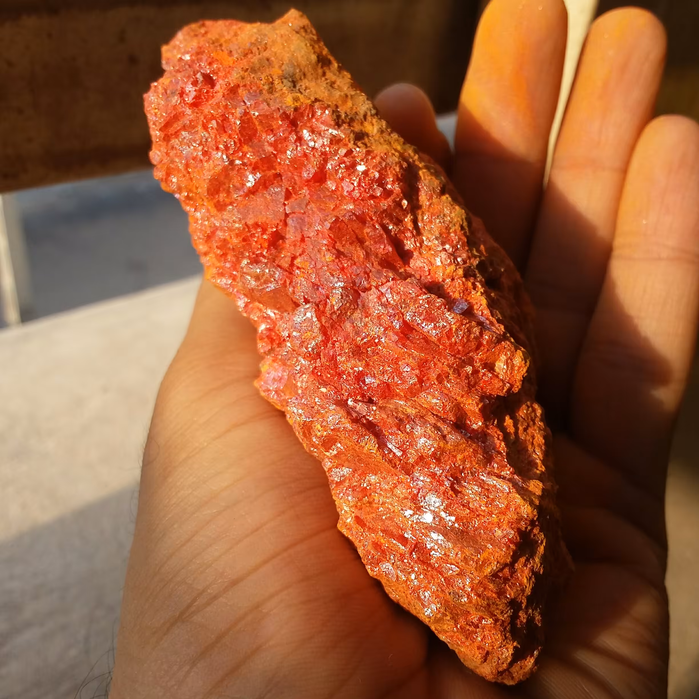 سنگ راف غولپیکر وارداتی زرنیخ سرخ و زرد 100 در 100 طبیعی شاهکار خلقت خاااص
وارداتی از کشور پرو
دارای خواص درمانی