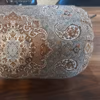 پشتی لوله ای ترمه خاتم یزد