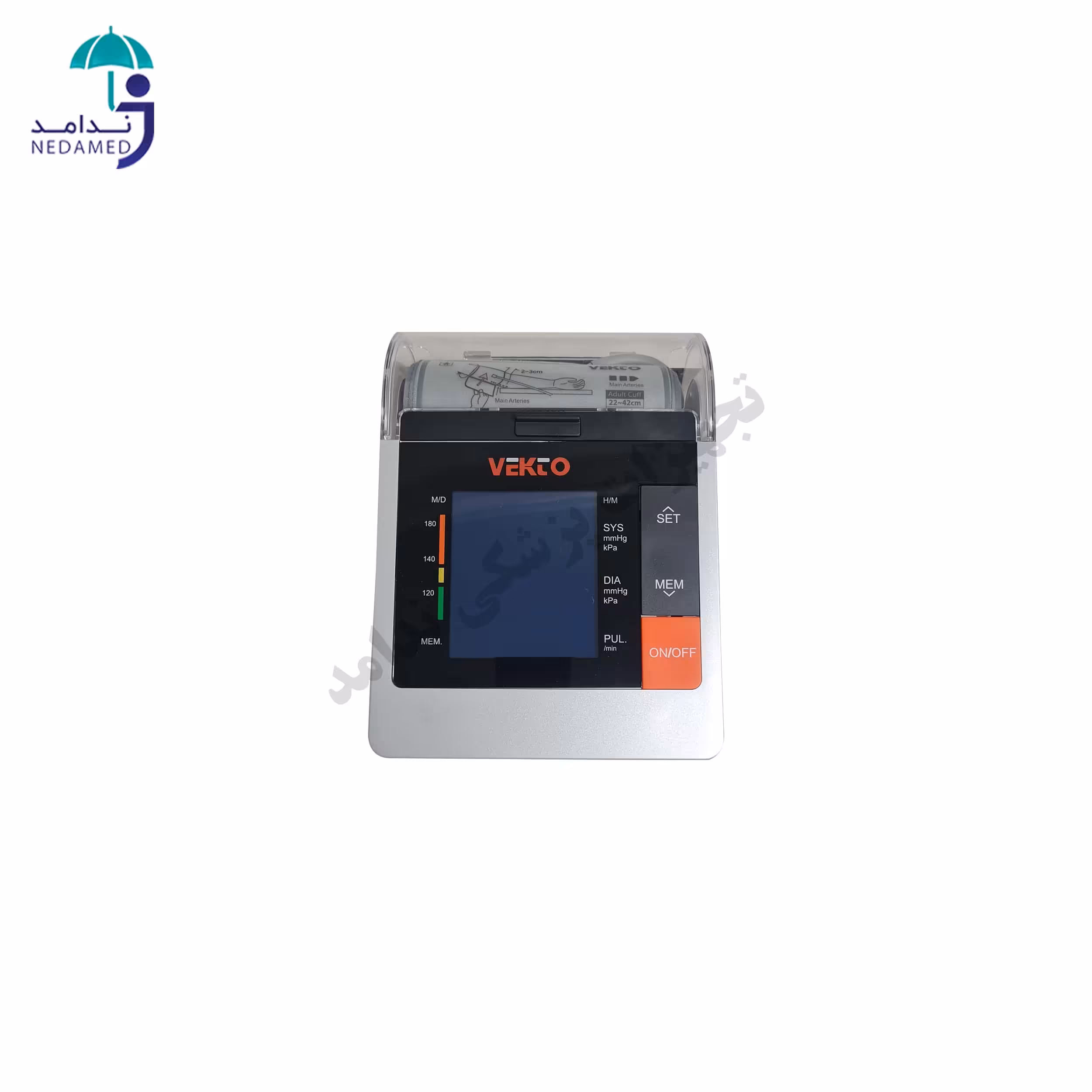 فشارسنج بازویی وکتو مدل PG 800 B10S (دو کاف)