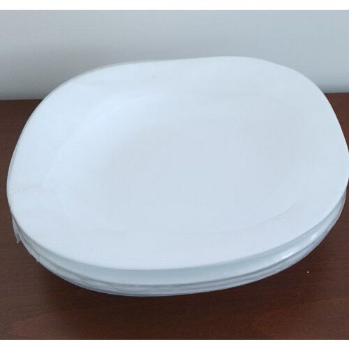 خورشت خوری چینی ساده سفید ، یک دست