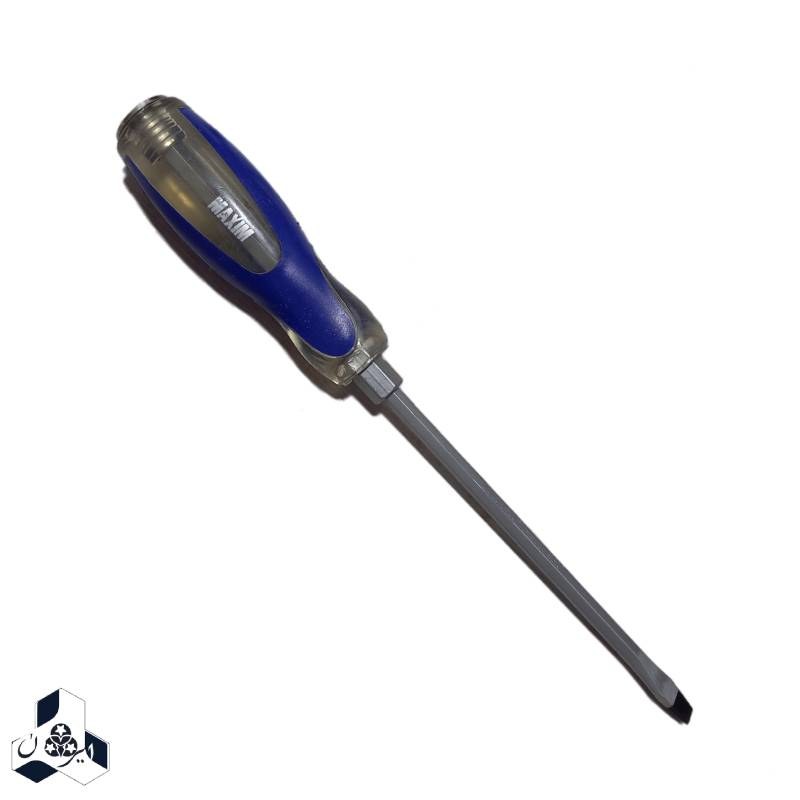 پیچ گوشتی تخت دو سو ماکسیم  maximum با کیفیت عالی و سری فولادی