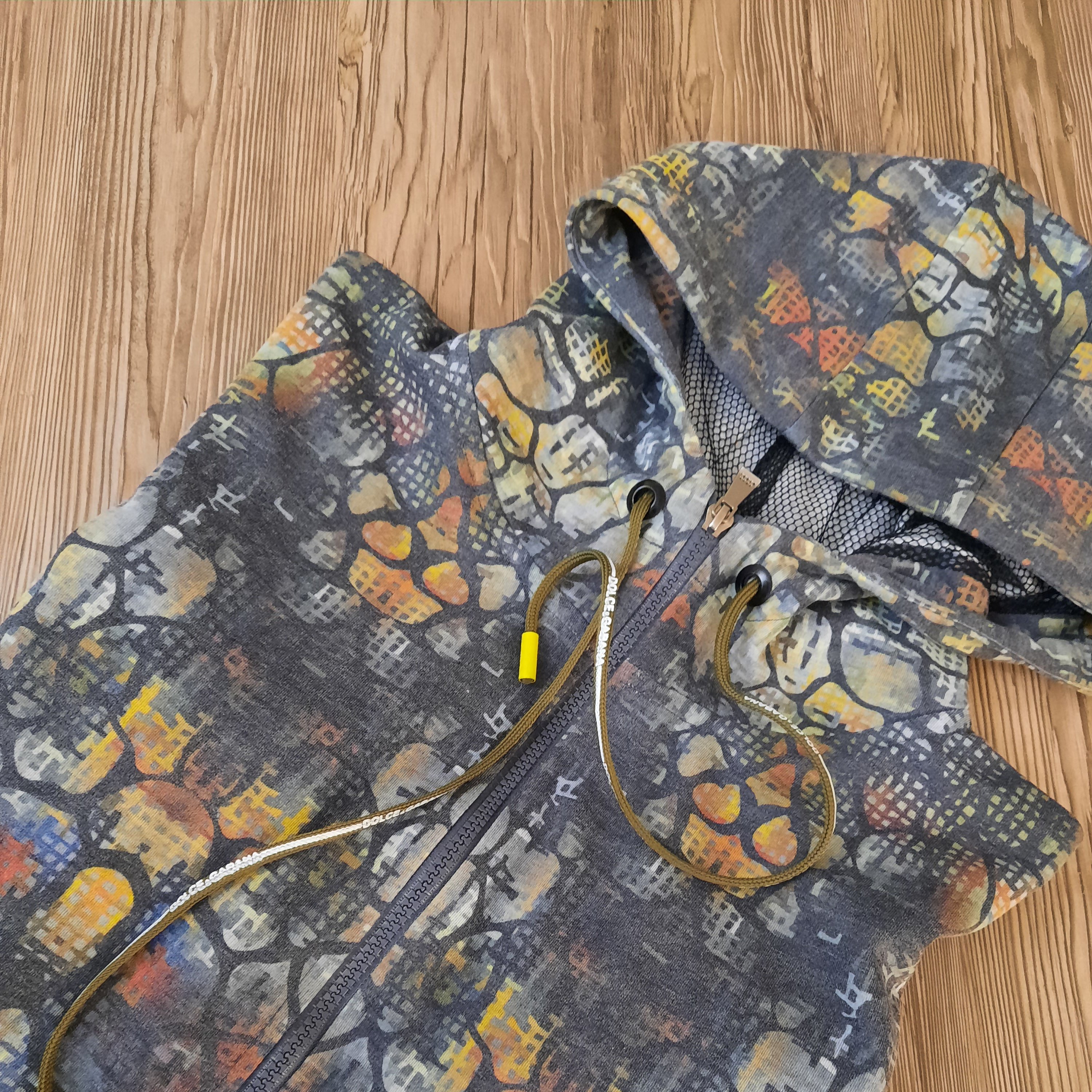 سویشرت طرح دار مردانه هودی