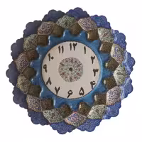 ساعت دیواری میناکاری قطر 25سانتی متر