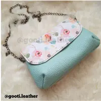 کیف دوشی دخترانه طرح گل گلی