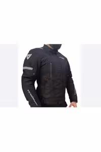 کاپشن موتورسوار مشکی مردانه AIR RACING MONT M اندازه چهار فصل سیاه Venom