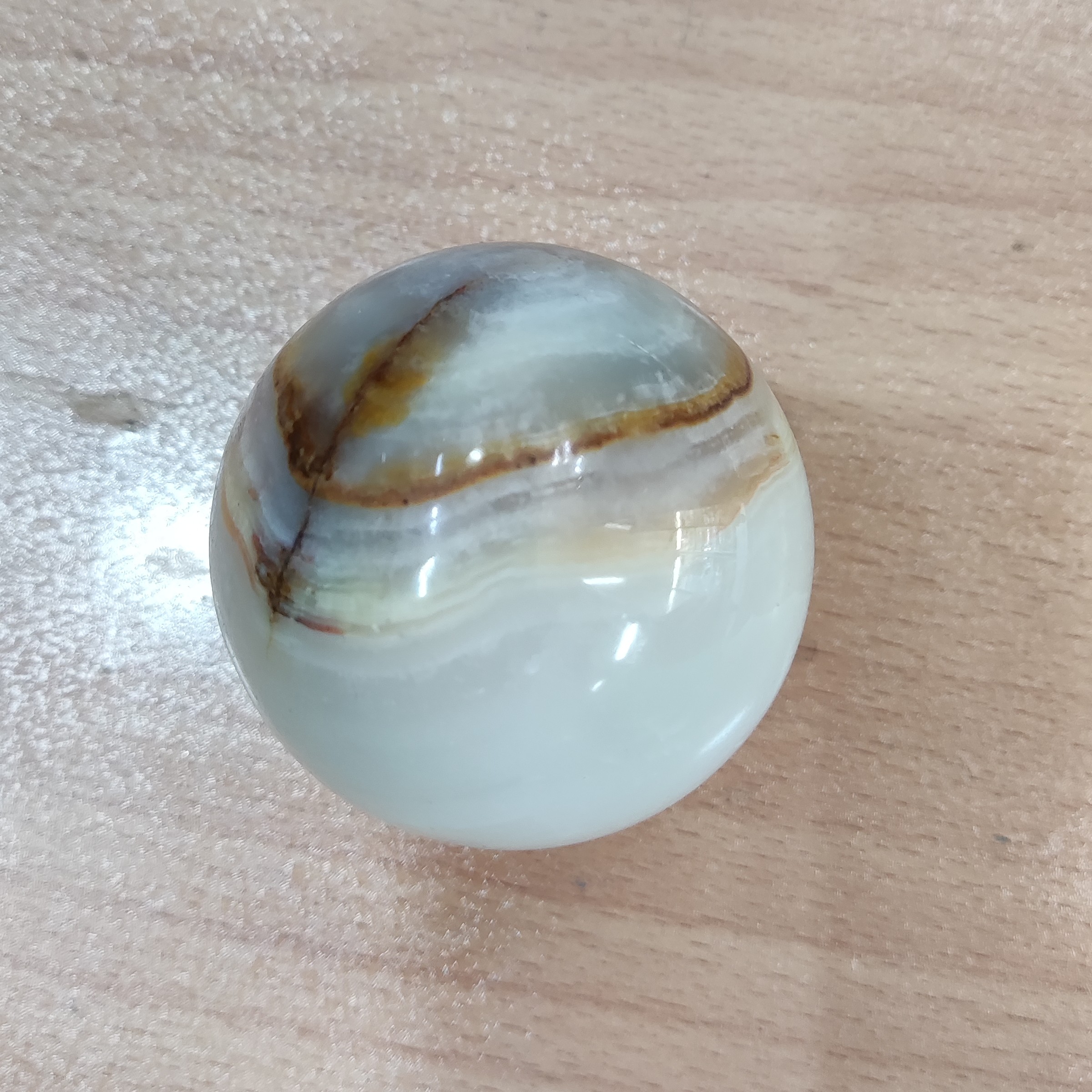 گوی گرد سنگی مرمر جهت آرامش و تزیین منزل