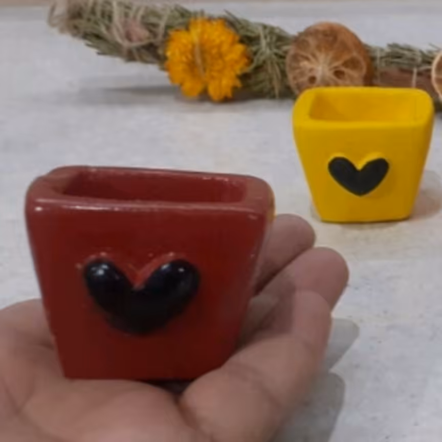 قالب سیلیکونی گلدان مینیاتوری
