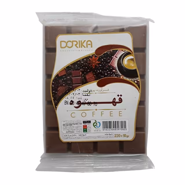 شکلات تخته ای قهوه