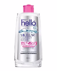 میسلار واتر صورتی هلو فرش Hello Fresh مناسب پوست خشک و حساس 200ml
