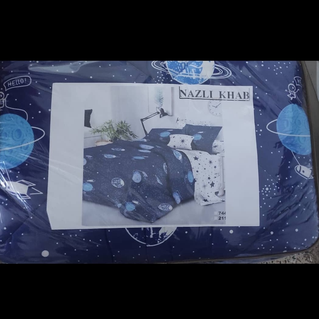 روتختی دو نفره 6 تکه اسپان خورده پفکی با کیفیت عالی