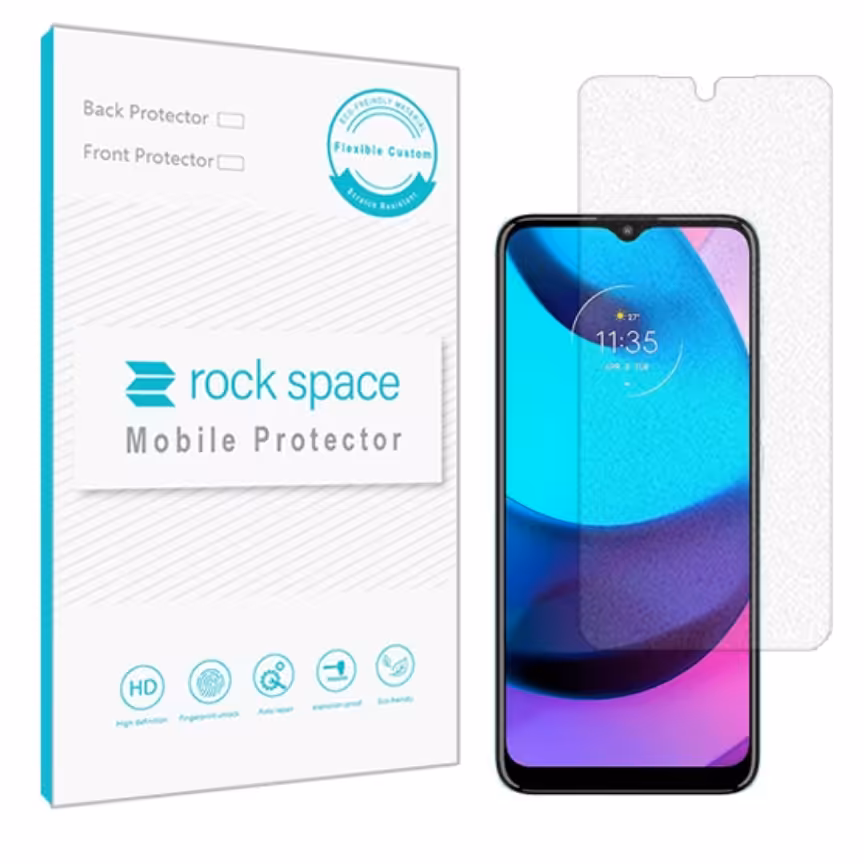 گلس نانو گیمینگ مخصوص گوشی موتورولا E20 برند راک اسپیس 