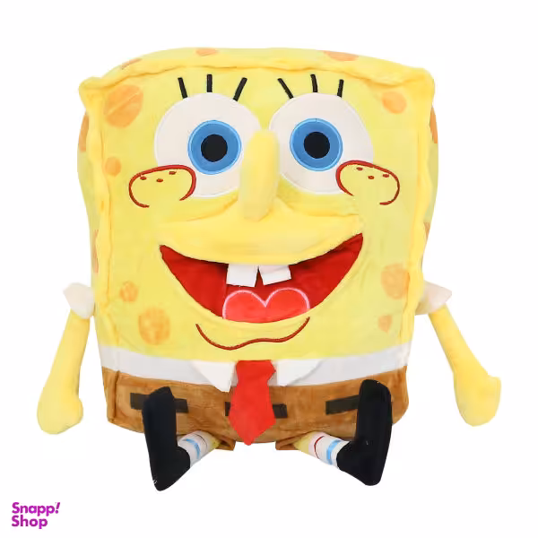 عروسک سیی طرح باب اسفنجی کد 1672 ارتفاع 42 سانتی متر