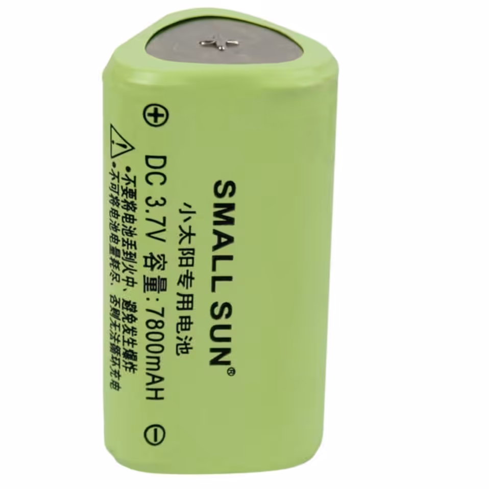 پک 3 عددی باتری 18650 لیتیوم یون اسمال سان 7800 میلی آمپر