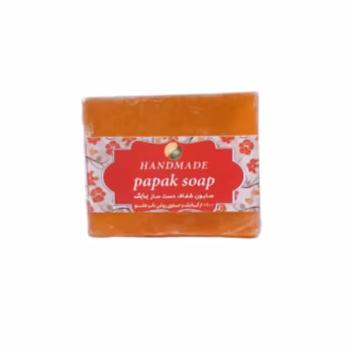 صابون هلو ارگانیک گلیسیرینه فدک (دارونامه-آنتی باکتریال)