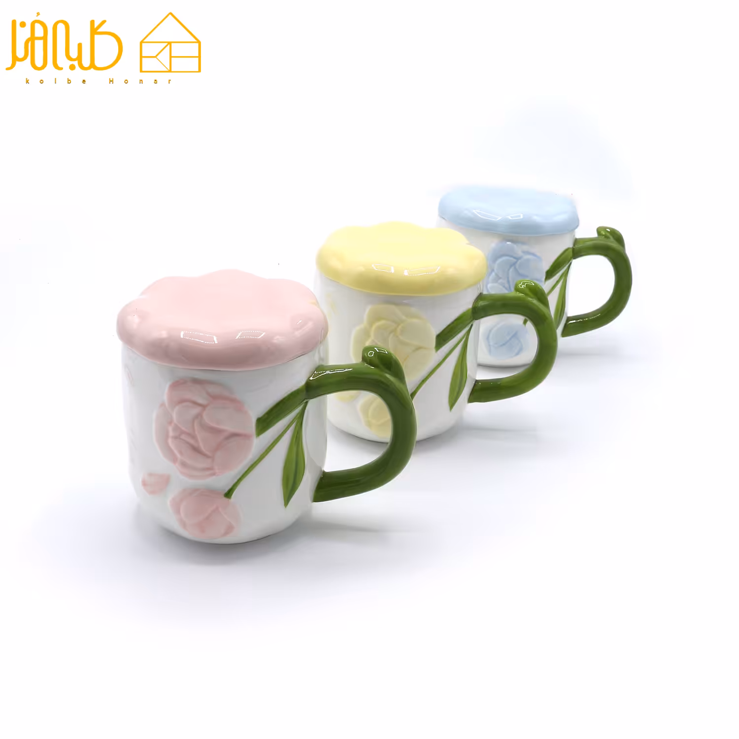 ماگ گل برجسته 2759