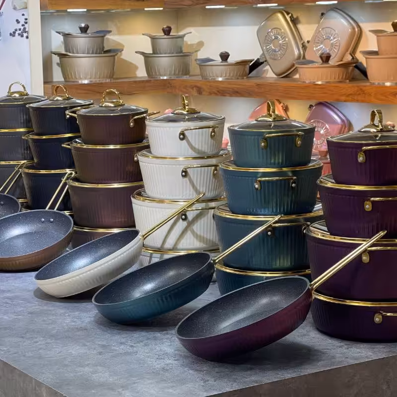 سرویس 9پارچه برند kzpقالب آلما