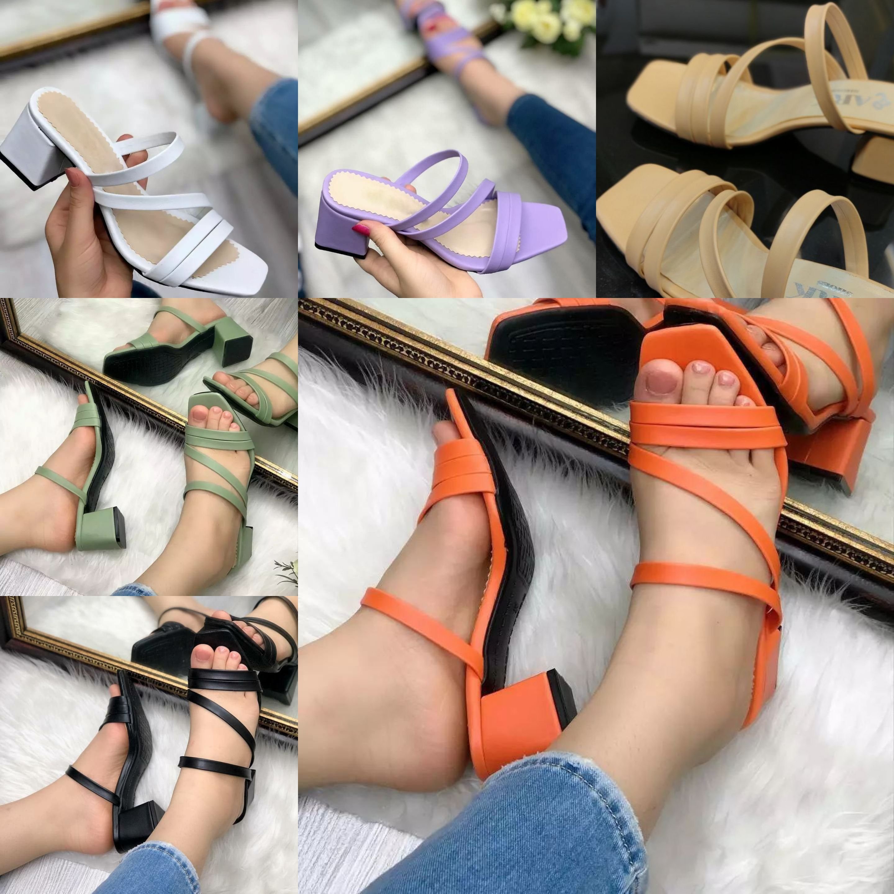 صندل زنانه دمپایی مجلسی مدل orkide