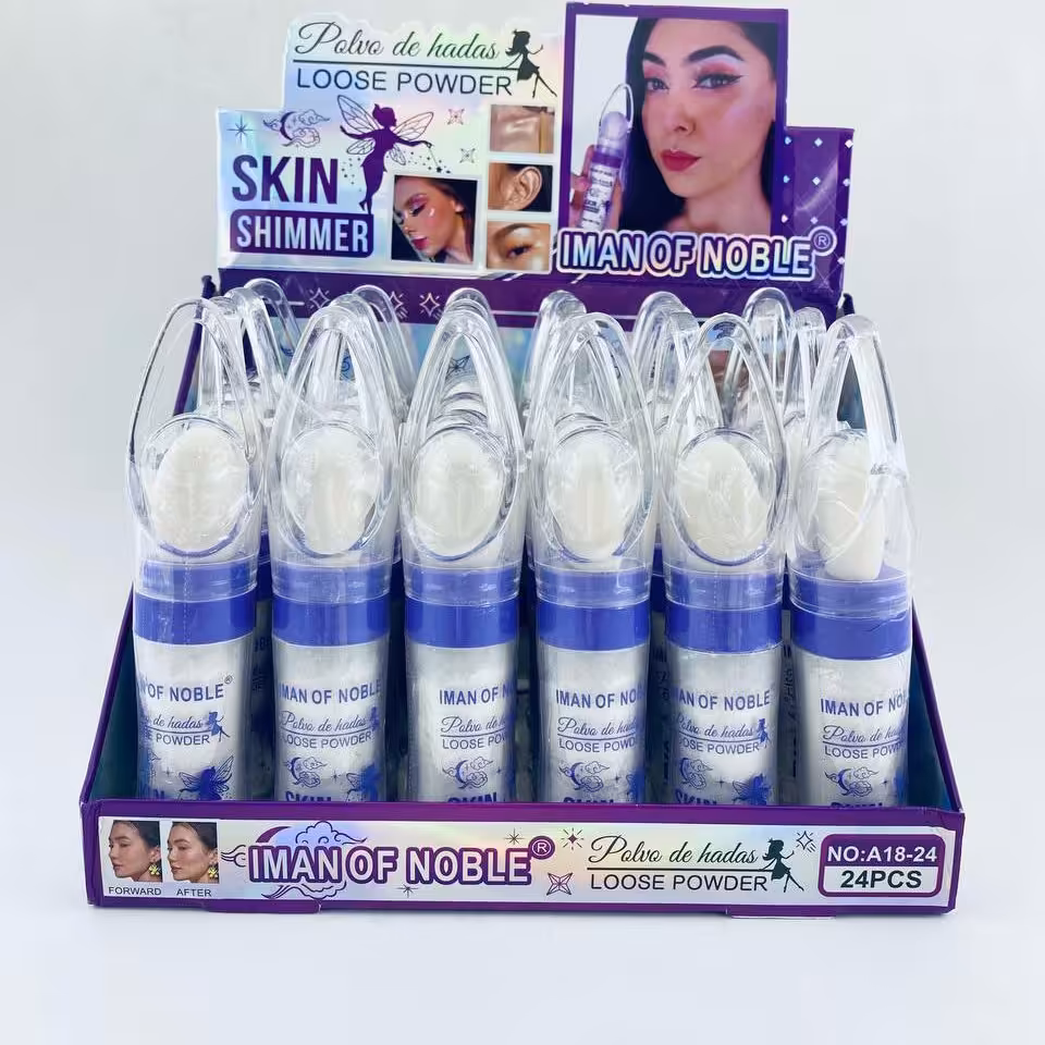 شیمر و هایلایتر صورت و بدن ایمن آف نوبل کد A18-24