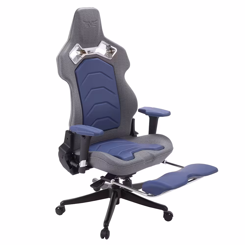 خرید صندلی گیمینگ ویهان Vihan Titan2 Grey-Blue با بهترین قیمت