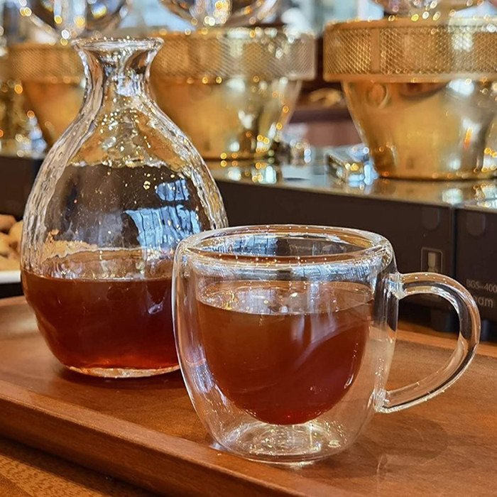 لیوان دوجداره استکان پیرکس دوجداره فنجان بزرگ