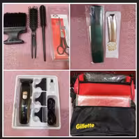 مجموعه و ست  کامل وسایل اصلاح موی سر آقایان در یک پکیج با کیفیت