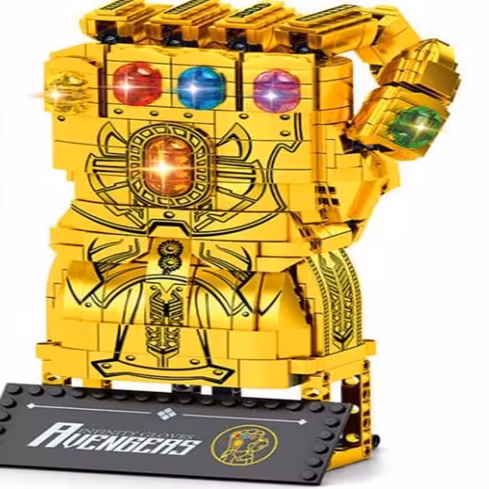 ساختنی لگو دستکش طلایی تانوس اس وای کد SY1465