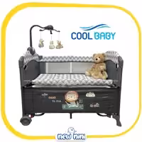 تخت پارک کنار بازشو  کودک برند کول بیبی Cool baby