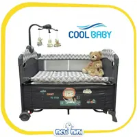 تخت پارک کنار بازشو  کودک برند کول بیبی Cool baby