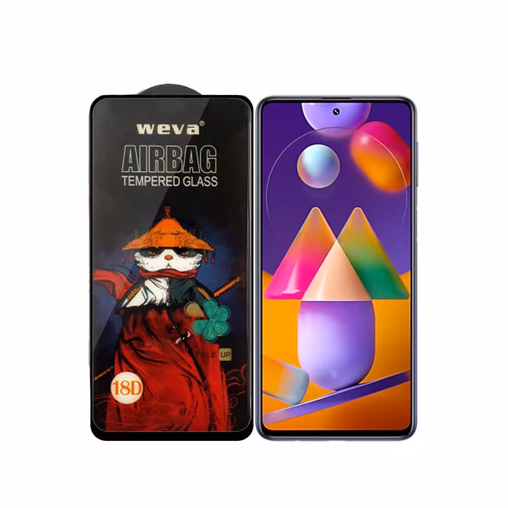 گلس گوشی ایربگ دار مناسب سامسونگ Galaxy M31s