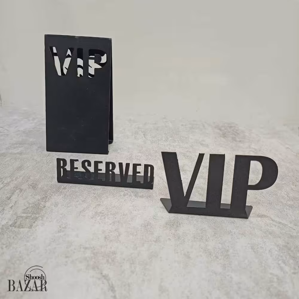 استند وی آی پی(vip) و رزرو فلزی کافه و رستوران 002