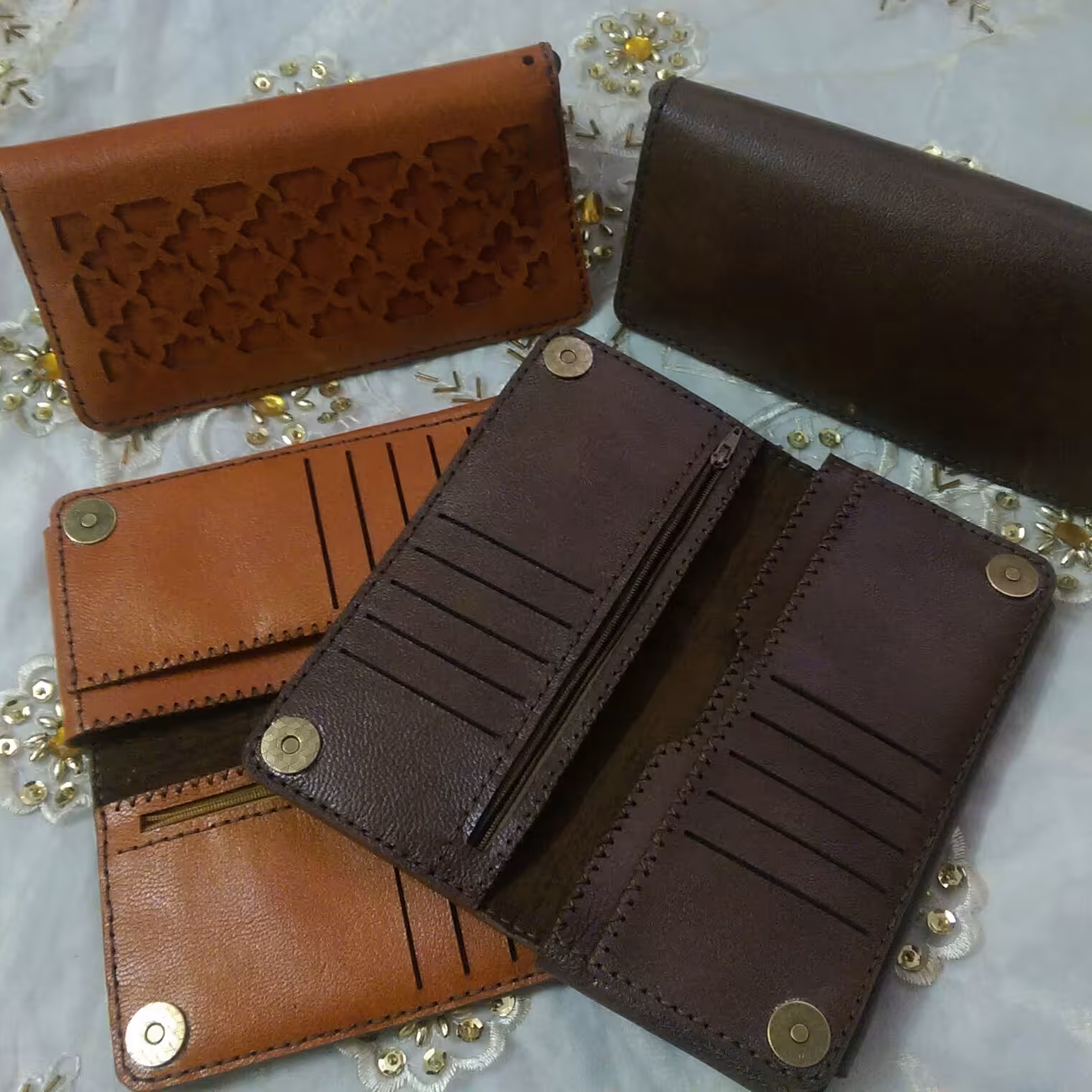 کیف چرم دست دوز  باکیفیت عالی چرم گاوی 