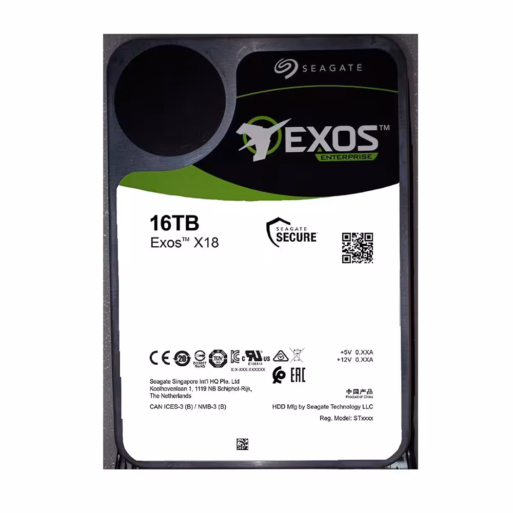 هارددیسک اینترنال سرور سیگیت مدل Exos X18 ST16000NM004J ظرفیت 16 ترابایت