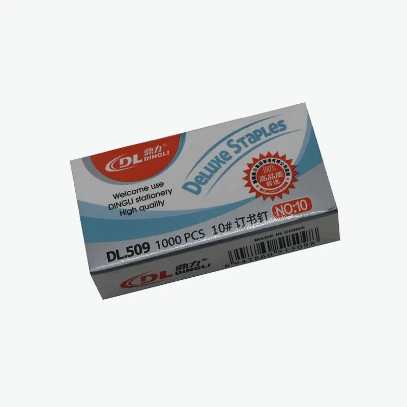 سوزن منگنه دينگ لي مدل DINGLI Dl509 شماره 10 (بسته 1000 عددی)