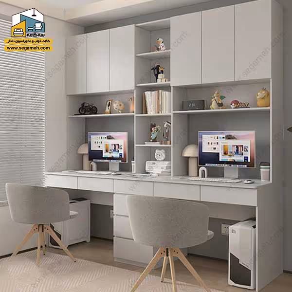 میز کامپیوتر دونفره DPP59