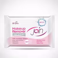 دستمال مرطوب جوین پاک کننده آرایش انواع پوست 20 برگ