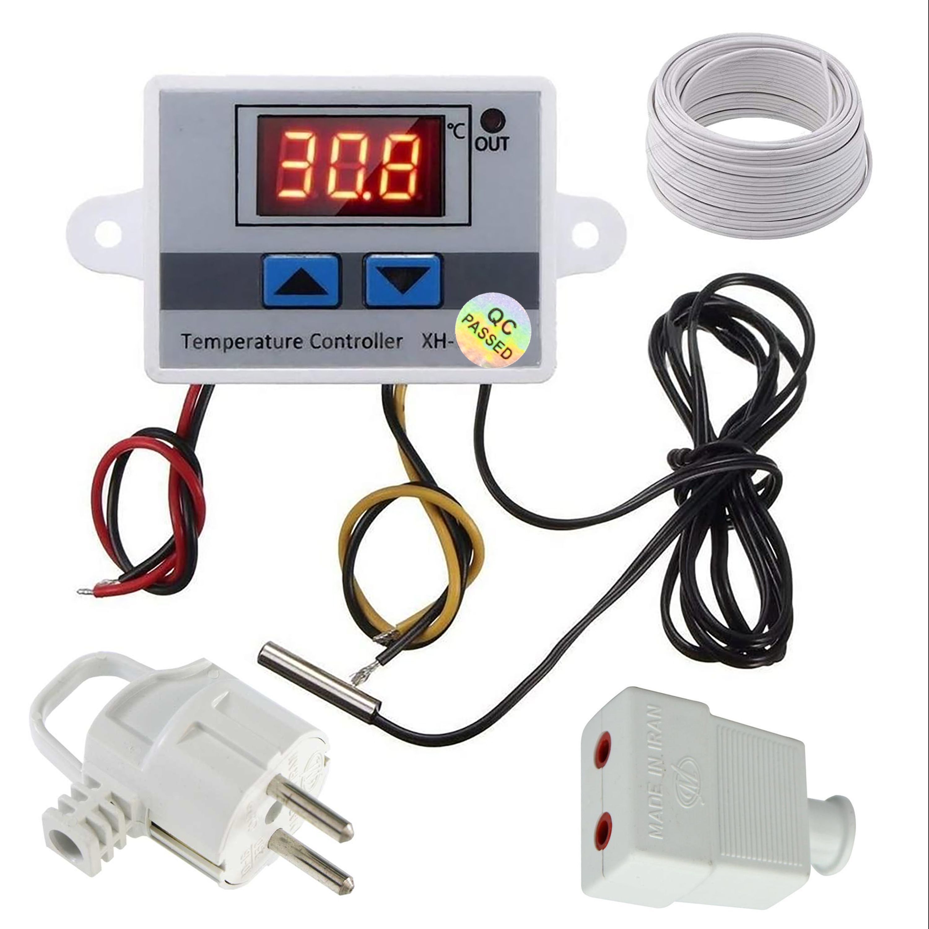 کیت کامل دماسنج جوجه کشی 220 ولت خروجی 1500 وات