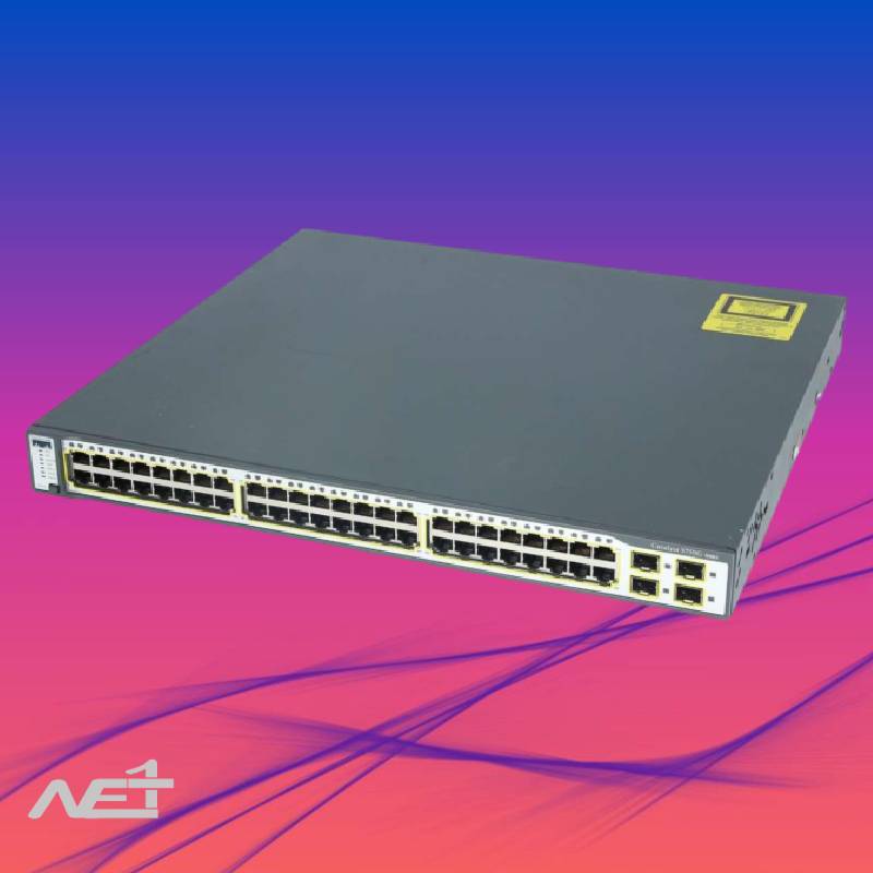 سوئیچ سیسکو 48 پورت WS-C3750G-48TS-S