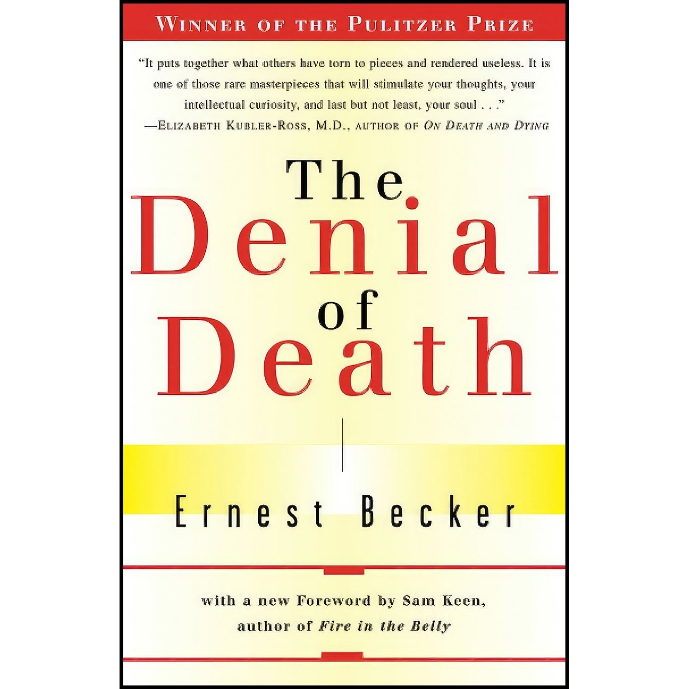 کتاب زبان اصلی The Denial of Death اثر Ernest Becker