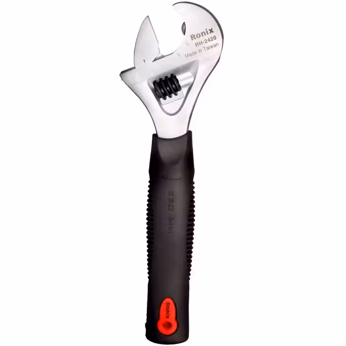 آچار فرانسه جغجغه ای مدل RH-2420 رونیکس سایز 10 اینچ