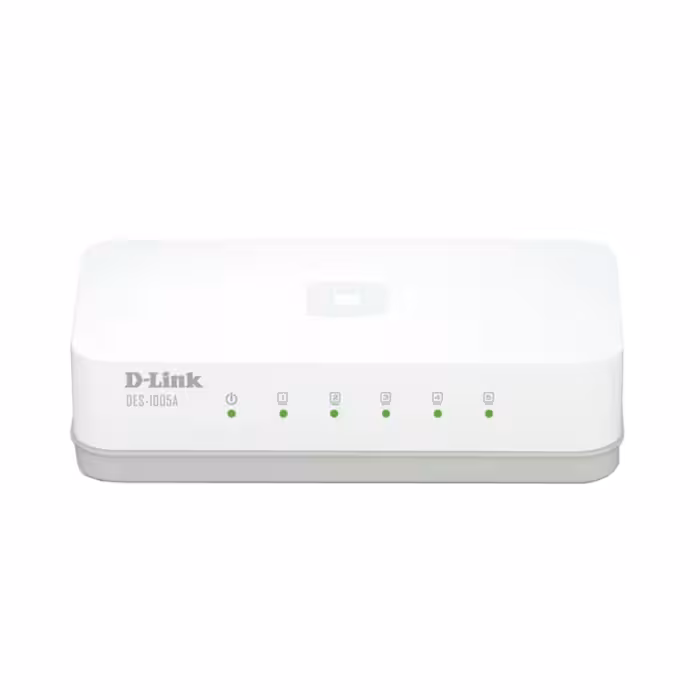 قیمت و خرید سوییچ 5 پورت مگابیت و دسکتاپ دی لینک مدل DES-1005C | یاس ارتباط
