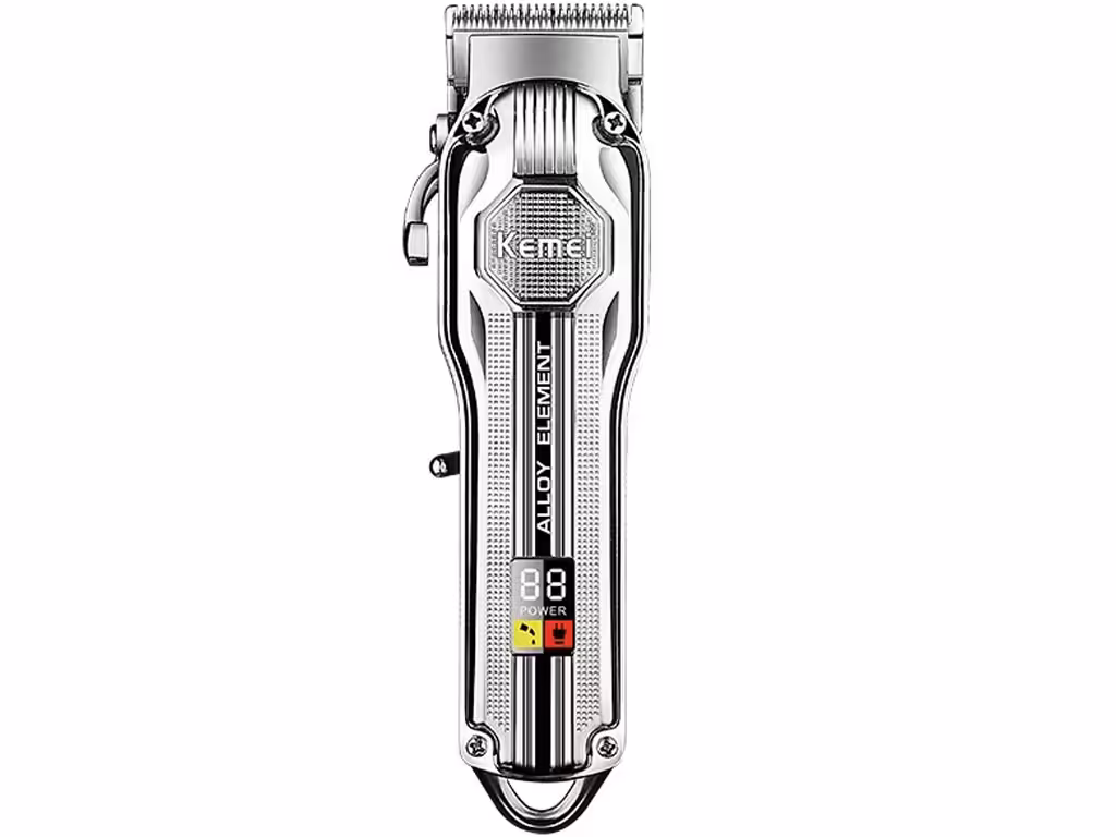 ریش تراش و ماشین اصلاح حرفه‌ای شارژی کمی KM-517