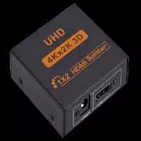 قیمت و مشخصات ویدیو اسپلیتر 4 پورت دی نت مدل HDMI 2K-4K
