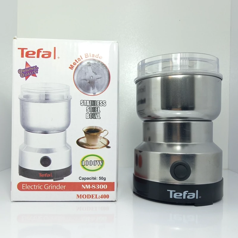 آسیاب برقی تفال تیغه 8 پره Tefalخارجی موتور قوی ، آسیاب قهوه ، آسیاب کن ، خورد کن ، پودر کن ، آسیاب ادویه ، پس کرایه