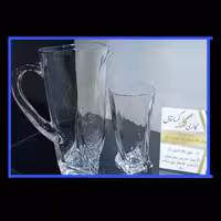 ست 7 پارچه پارچ و لیوان مدل کوادرون