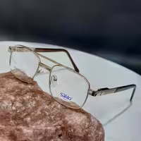فریم طبی سافیلو مردانه فلزی عینک عینک طبی مردانه مناسب صورتهای کوچک